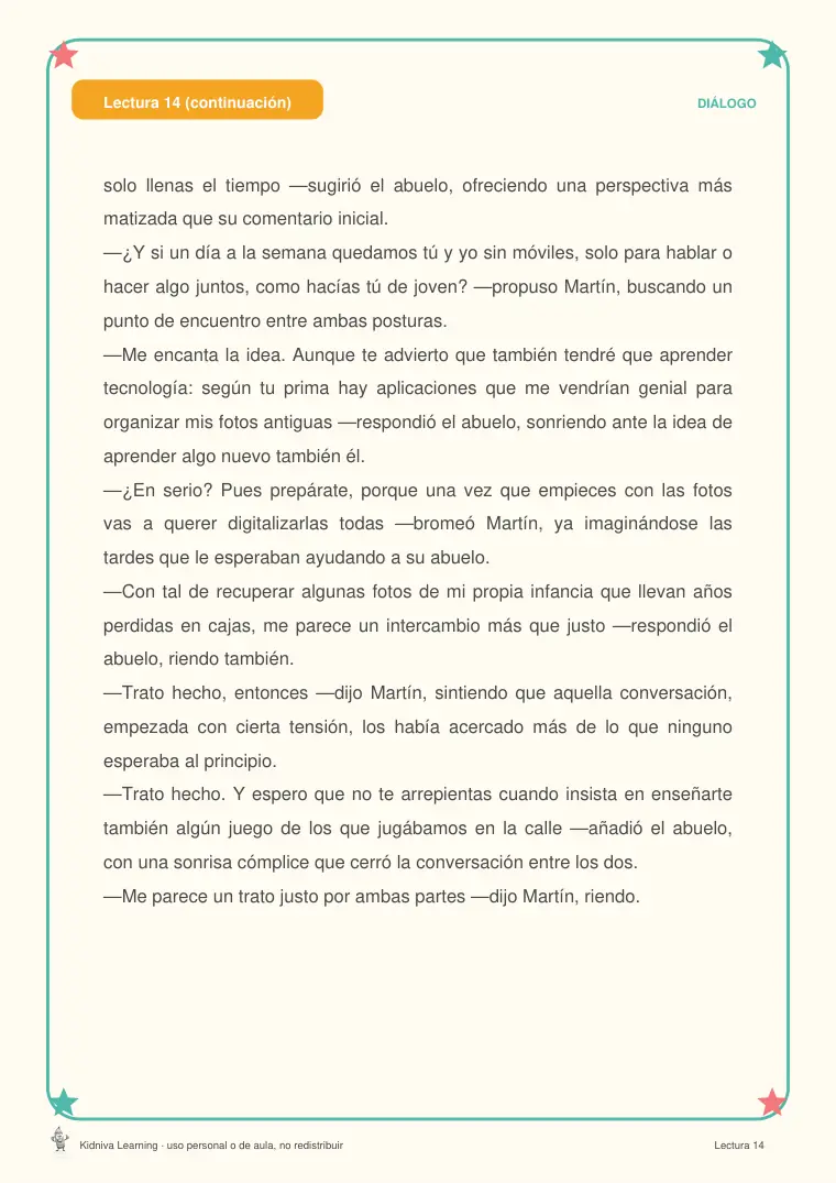 Página de muestra 3 de Comprensión Lectora 6