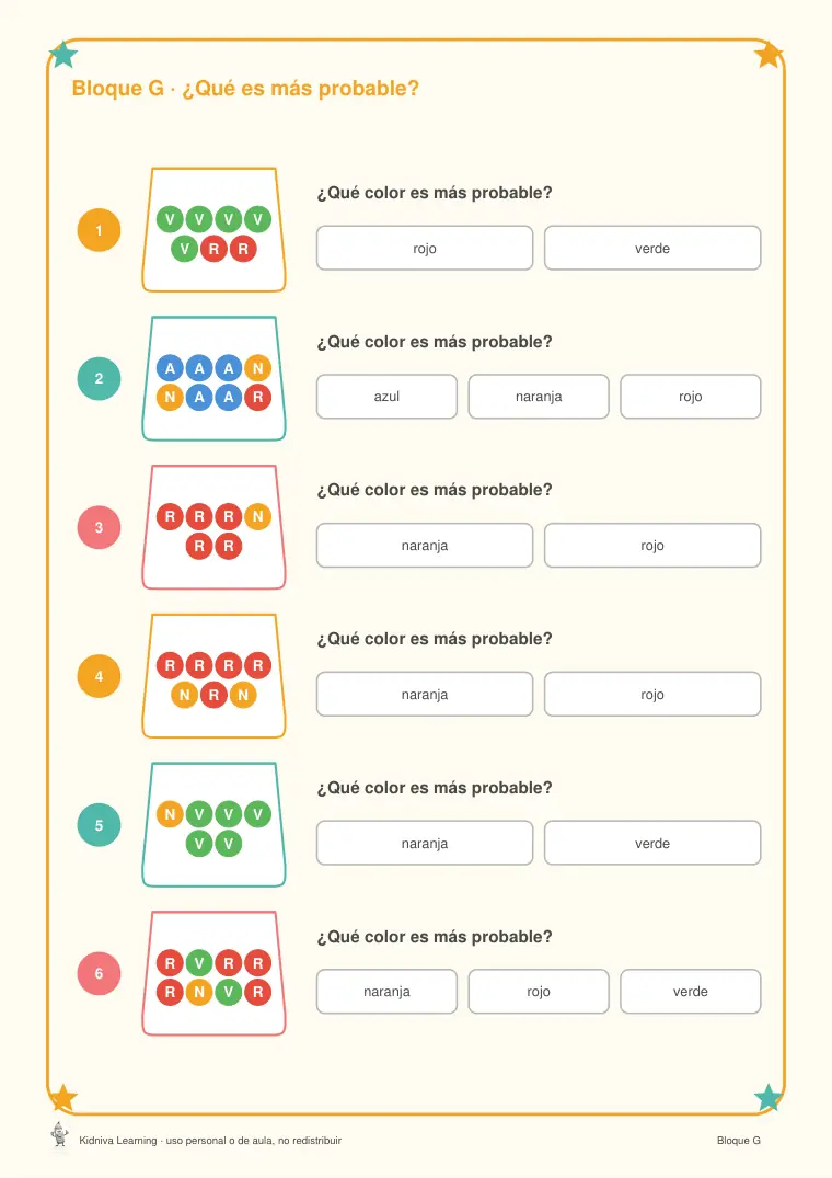 Página de muestra 3 de Coordenadas, Cuerpos y Azar