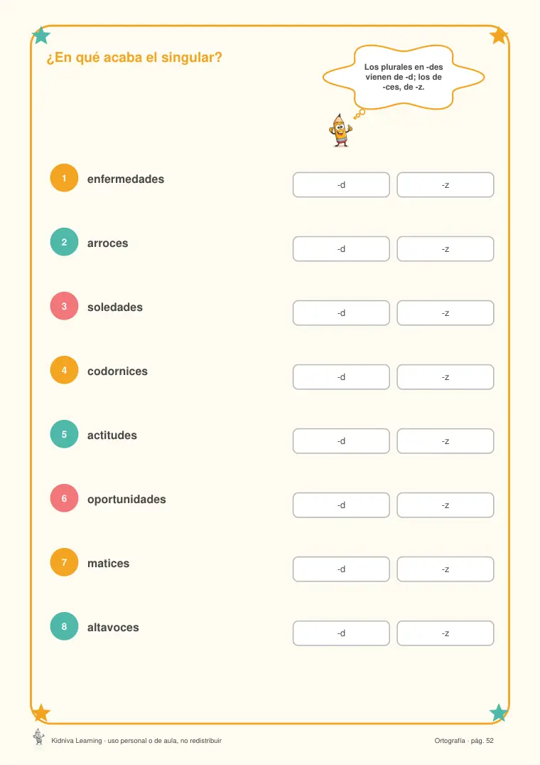 Página de muestra 3 de Deberes de Lengua 5
