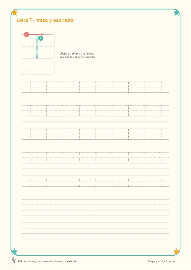 Página de muestra 3 de Aprendo las Letras Mayúsculas