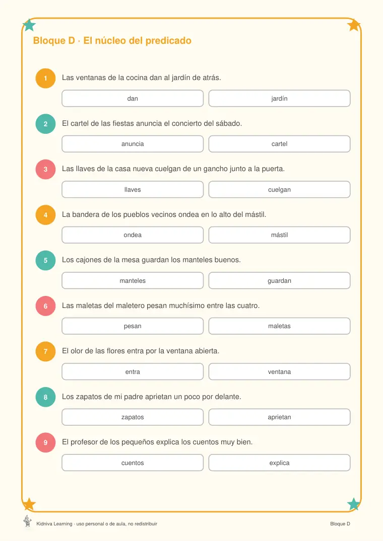 Página de muestra 2 de Preposiciones y Núcleos