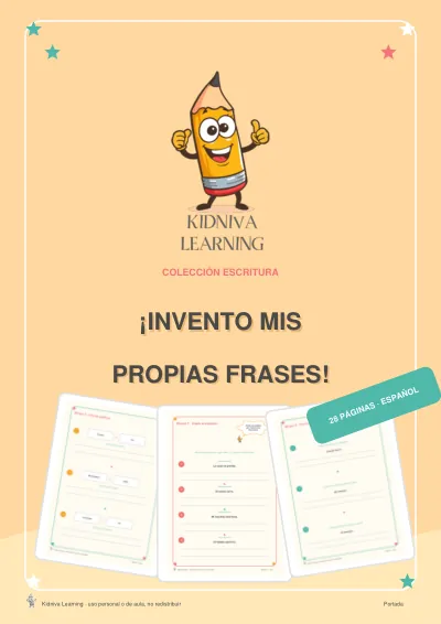 Portada de ¡Invento Mis Propias Frases!