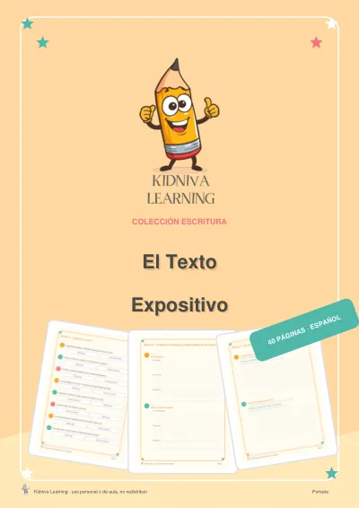 Portada de El Texto Expositivo